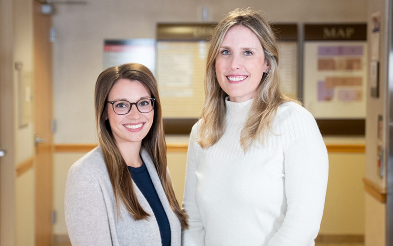Drs. Emily Stevens and Lindsay Harden
