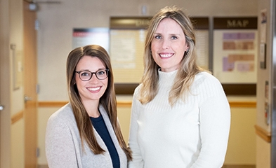 Drs. Emily Stevens and Lindsay Harden