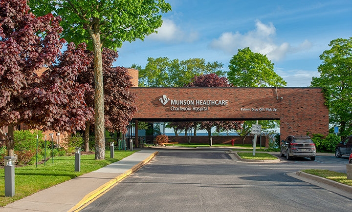 exterior photo of charlevoix hospital