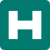 Capital letter H