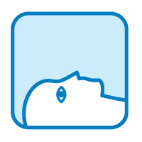 Illustration of person lying down